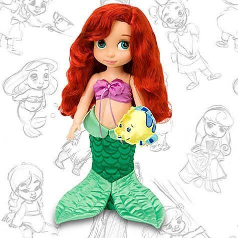 Disney Princess Animator Collection Doll Little Mermaid Ariel Ariel About 40cm by