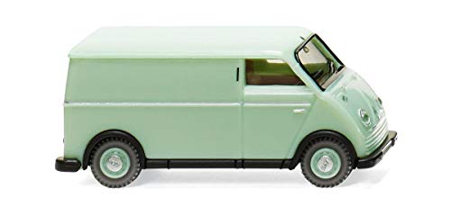 DKW Camion panel van, blanco verde - modelo miniatura - modello completo - Wiking 1:87 - Modelo DE Coleccionista