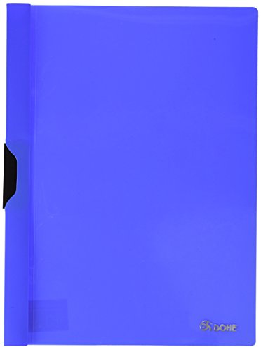 Dohe 90414 - Dossier con clip metálico, A4, color azul