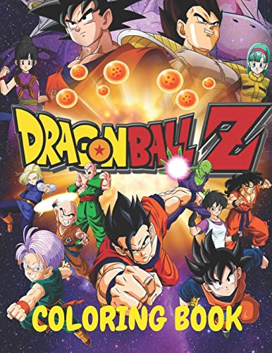 Dragon ball Z coloring book: For kids