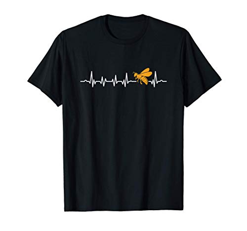 El latido del corazón de la abeja Apicultor Apicultura Panal Camiseta El latido del corazón de la abeja Apicultor Apicultura Panal Camiseta