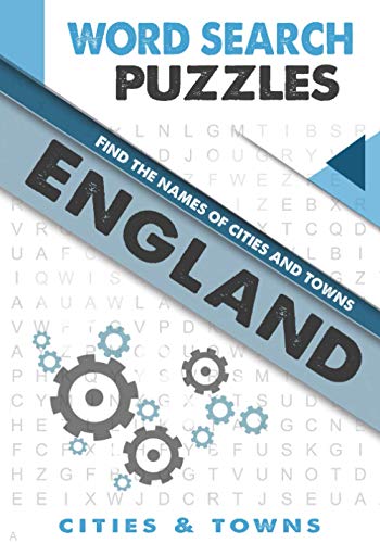 ENGLAND | word search puzzles: BRAIN GAME | Find the names of cities and towns in England | English cities | English towns | English conurbations