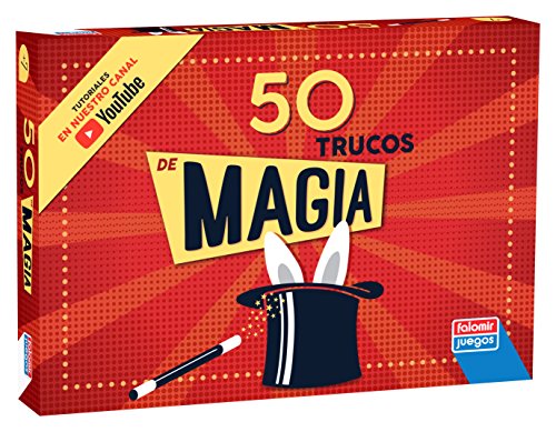 Falomir-Caja Magia 50 Trucos Juego de Mesa, multicolor, (1040) Falomir-Caja Magia 50 Trucos Juego de Mesa, multicolor, (1040)