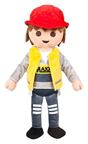 Famosa Softies - Playmobil Peluche Obrero, 30 cm (Famosa 760014481) , color/modelo surtido