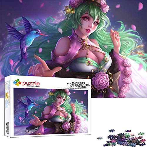 FFGHH Puzzles Adultos 1000 Piezas Pájaros Y Niñas Puzzle Mini Puzzle 7 Años Niño Decoración del Hogar para Niños Adultos Amigo 38 * 26Cm FFGHH Puzzles Adultos 1000 Piezas Pájaros Y Niñas Puzzle Mini Puzzle 7 Años Niño Decoración del Hogar para Niños Adultos Amigo 38 * 26Cm