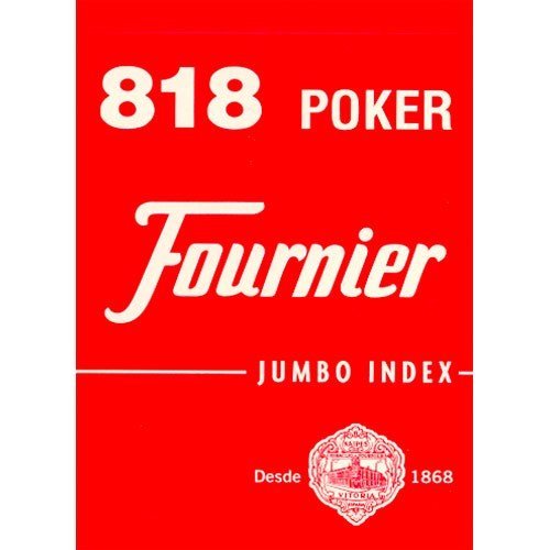 Fournier Baraja 818 Jumbo Index (Rojo)