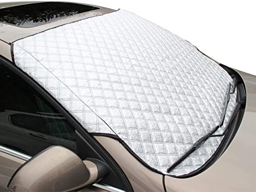 FREESOO Protector de Parabrisas, Protector para Parabrisas Cubierta de Parabrisas Coche Protege de Rayos Antihielo Nieve UV Lluvia Funda Plegable Parabrisa Delantero Universal, 142cm * 92 cm FREESOO Protector de Parabrisas, Protector para Parabrisas Cubierta de Parabrisas Coche Protege de Rayos Antihielo Nieve UV Lluvia Funda Plegable Parabrisa Delantero Universal, 142cm * 92 cm