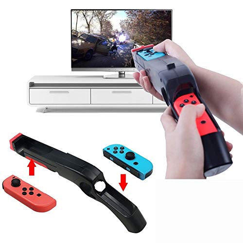 Game Gun Compatible con Nintendo Switch para Wii Remote Nunchuck Shoot Juegos de deportes como Wolfenstein II: The New Colossus, paquete Big Buck Hunter, etc Paquete de (2Pack) Game Gun Compatible con Nintendo Switch para Wii Remote Nunchuck Shoot Juegos de deportes como Wolfenstein II: The New Colossus, paquete Big Buck Hunter, etc Paquete de (2Pack)
