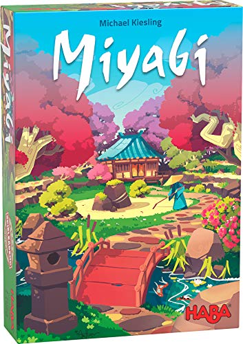 HABA 305248 – Miyabi, Juego táctico para Jugadores a Partir de 8 años, Juego Familiar del exitoso Autor Michael Kiesling