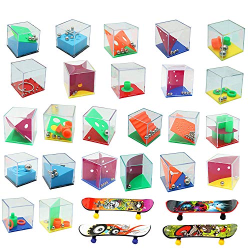 Harxin 28 Mini Juegos Rompecabezas, Set de 24 Puzzles, 4 Patineta Mini Dedo,Juegos con Niveles Diferentes, Juegos con Niveles Diferentes, Adultos o Niños (Mini Juegos Rompecabezas) Harxin 28 Mini Juegos Rompecabezas, Set de 24 Puzzles, 4 Patineta Mini Dedo,Juegos con Niveles Diferentes, Juegos con Niveles Diferentes, Adultos o Niños (Mini Juegos Rompecabezas)