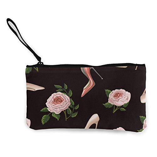 Hdadwy Patrón sin Fisuras con Rosas y Zapatos Imagen Vectorial Monedero Monedero Monedero Bolsa de Dinero Bolsa de Cambio Llavero Bolsa de teléfono móvil con asa Lona Impresa Personalizada Hdadwy Patrón sin Fisuras con Rosas y Zapatos Imagen Vectorial Monedero Monedero Monedero Bolsa de Dinero Bolsa de Cambio Llavero Bolsa de teléfono móvil con asa Lona Impresa Personalizada