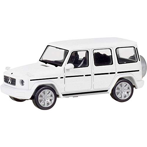 Herpa White Mercedes-Benz G-Model, Blanco Polar, Colores. (420280) Herpa White Mercedes-Benz G-Model, Blanco Polar, Colores. (420280)