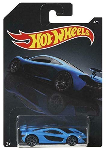 Hot Wheels 1/64 Scale Blue McLaren P1 #4/6 Diecast Model Car