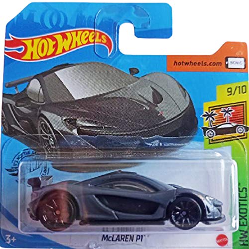 Hot Wheels McLaren P1 HW Exotics 9/10 2020 Short Card