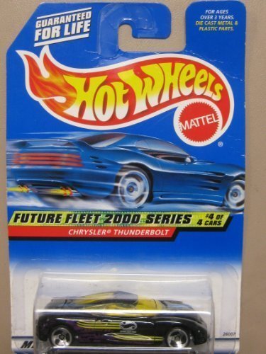 Hotwheels Chrysler Thunderbolt-Future Fleet 2000-004 Series #4 of 4 by Hot Wheels