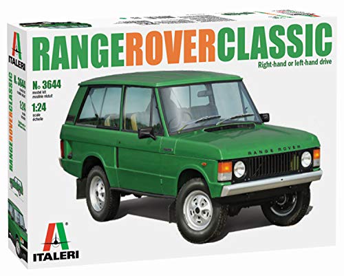 Italeri Range Rover Classic, réplica Fiel al Original, maquetas, Manualidades, Hobby, Pegar, Juego de construcción de plástico, Montaje (IT3644) Italeri Range Rover Classic, réplica Fiel al Original, maquetas, Manualidades, Hobby, Pegar, Juego de construcción de plástico, Montaje (IT3644)