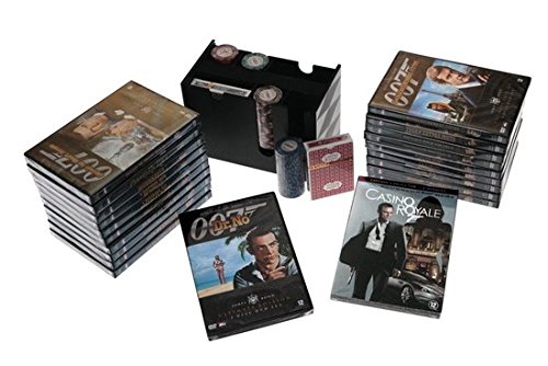 James Bond 007 - Bond 50 : Coffret Intégrale des 21 films dans 42 DVD - Édition Limitée Poker