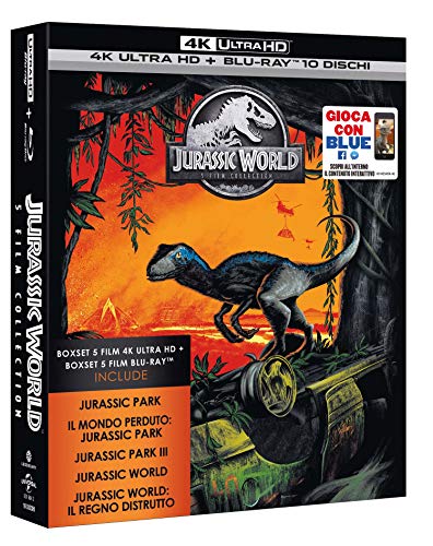Jurassic 5 Movie Super Collection (5 Blu-Ray 4K Ultra HD+Blu-Ray) [Italia] [Blu-ray]