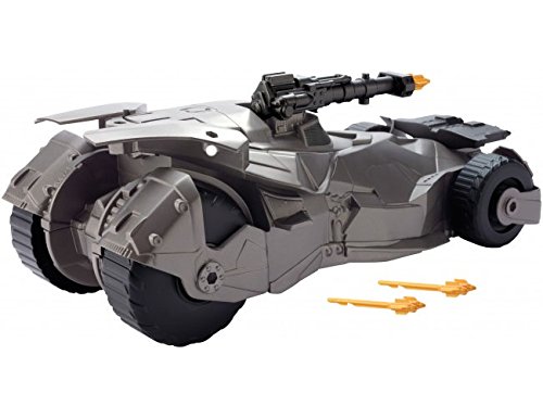 JUSTICE LEAGUE- Batmóvil con lanzamisiles (Mattel FGG58)