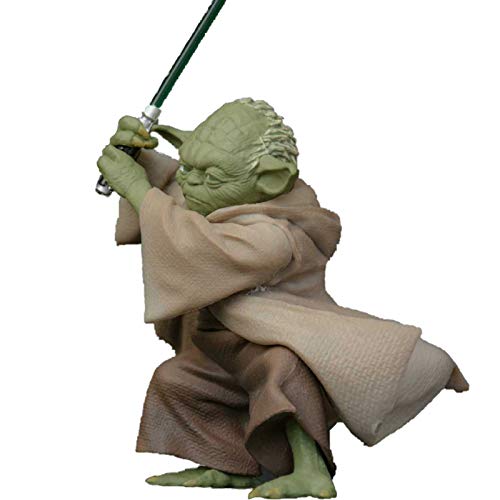 JYING Star Wars Force Awakens Master Yoda con una Figura de Bolsa de Espada