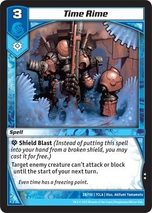 Kaijudo TCG - Time Rime (28/110) - Clash of the Duel Masters by Kaijudo: Rise of the Duel Masters