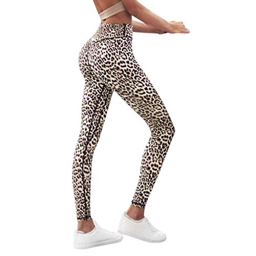 Kneris Leggins Pantalones Mujer Mallas Estampado de Leopardo Fitness Deportes Cintura Alta Yoga Athletic Kneris Leggins Pantalones Mujer Mallas Estampado de Leopardo Fitness Deportes Cintura Alta Yoga Athletic