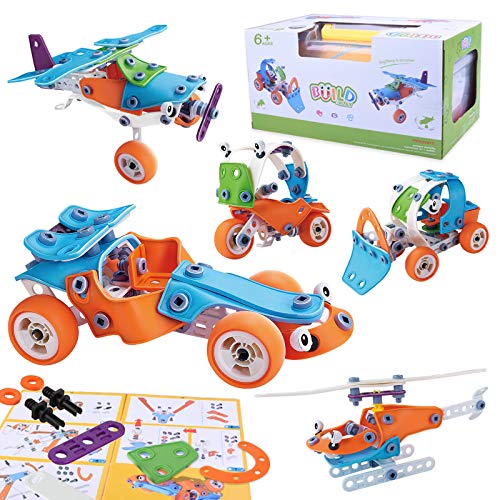 kupet Juguetes de Construcción 148 Piezas, Juego Educativos de Bloques de Construcción para 3-10 Años Niños y Niñas kupet Juguetes de Construcción 148 Piezas, Juego Educativos de Bloques de Construcción para 3-10 Años Niños y Niñas