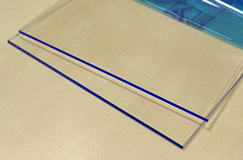 Laserplast Metacrilato transparente 3 mm. 40 x 40 cm- Diferentes tamaños (100x100, 100x70, 100x50, 100x30, etc) - Plancha de Metacrilato - Placa cristal acrílico transparente