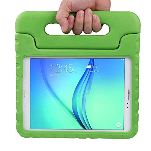 LEADSTAR Kinds Funda para Samsung Galaxy Tab A 9.7 caso niños EVA destinado a prueba de golpes cubierta estuche protector caso para Samsung Tab A SM-T550 P550 9.7 Pulgadas - Verde