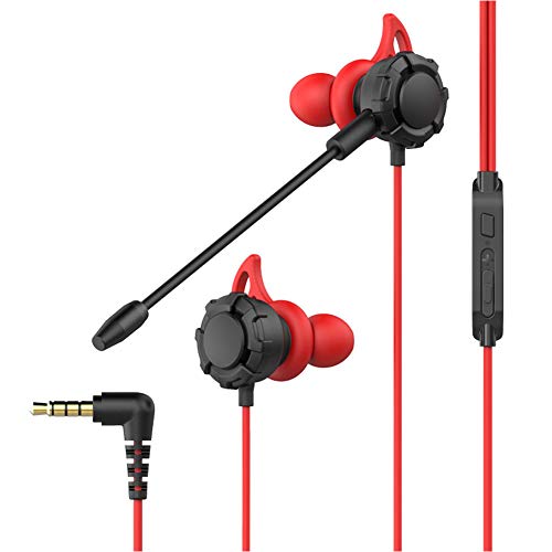 LEENY Estéreo Auriculares in-Ear de Juego, Gaming Headset con Doble Micrófono Multiplataforma para Xbox One/PC/PS4/Smartphones, Regalos Electrónicos para Entusiastas de Los Juegos