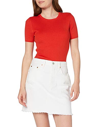 Levi's HR Decon Iconic BF Skirt Falda, Pearly White, 25 para Mujer