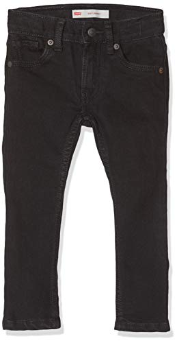 Levi's Kids Lvb 510 Skinny Fit Jean Class Pantalones Black Stretch para Niños