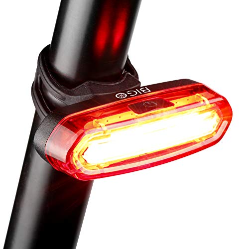 Luz Trasera para Bicicleta Recargable USB, Super Brillante Rojo Luz LED Bici de 120 Lúmenes, Impermeable, 240 ° Faro Trasero Bici para Máxima Seguridad de Ciclismo Luz Trasera para Bicicleta Recargable USB, Super Brillante Rojo Luz LED Bici de 120 Lúmenes, Impermeable, 240 ° Faro Trasero Bici para Máxima Seguridad de Ciclismo