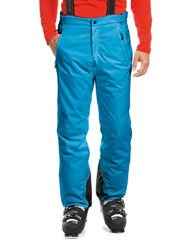 maier sports – Pantalón de esquí Anton 2, otoño/Invierno, Hombre, Color Azul, tamaño 26
