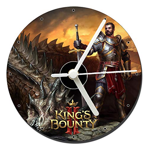 MasTazas King'S Bounty II Reloj CD Clock 12cm