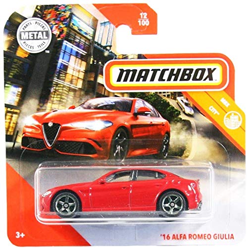 Matchbox ´16 Alfa Romeo Giulia MBX City 12/100 2020 Short Card