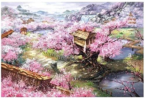 Mini Puzzles de 1000 Piezas en Miniatura DIYpara Adultos Sakura Villa de cartón Resistente Desafío de Ejercicio Cerebral Juego de Alta dificultad Regalo para Niño 38 * 26cm Mini Puzzles de 1000 Piezas en Miniatura DIYpara Adultos Sakura Villa de cartón Resistente Desafío de Ejercicio Cerebral Juego de Alta dificultad Regalo para Niño 38 * 26cm