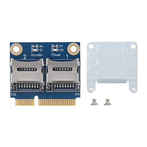 Mini Tarjeta adaptadora Mini PCI-E PCI-e a Tarjeta de Memoria Compatibilidad Fuerte Tarjeta adaptadora PCI-E Tarjeta adaptadora para Escritorio para computadora