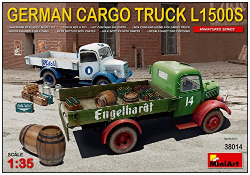 MiniArt- Maqueta German Cargo Truck L1500S Type (38014)