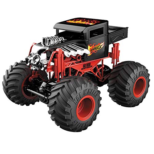 Mondo R/C Hot Wheels Monster Truck Bone Shaker Bat y CARG. Mondo R/C Hot Wheels Monster Truck Bone Shaker Bat y CARG.