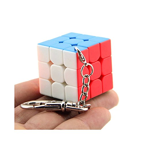 Moyu 3x3 Mini cubo llavero cubo liso colgante niños Puzzle regalo 30mm & 35 mm & 40 mm | Dingze (30mm) Moyu 3x3 Mini cubo llavero cubo liso colgante niños Puzzle regalo 30mm & 35 mm & 40 mm | Dingze (30mm)