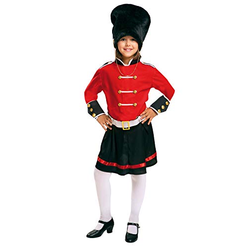 My Other Me Me-200942 Policía Disfraz de guardia inglesa para niña, 7-9 años (Viving Costumes 200942)