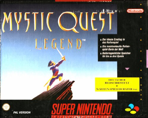 Mystic Quest Legend SNES Super Nintendo RPG [Importación alemana]