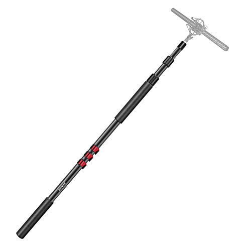 Neewer Palo Estirable portátil de 3 Secciones de micrófono Boom con estándar de 5/8 Pulgada 27 Rosca y Longitud Ajustable de 3 pies a 8 pies (NW-7000) Neewer Palo Estirable portátil de 3 Secciones de micrófono Boom con estándar de 5/8 Pulgada 27 Rosca y Longitud Ajustable de 3 pies a 8 pies (NW-7000)