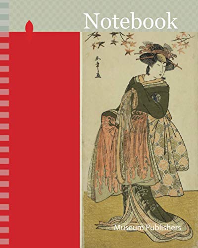 Notebook: The Actor Nakayama Tomisaburo I as the Geisha Yukino (or Oyuki?) in the Play Kabuki no Hana Bandai Soga, Performed at the Ichimura Theater ... Shunsho ?? ??, Japanese, 1726-1792, Japan