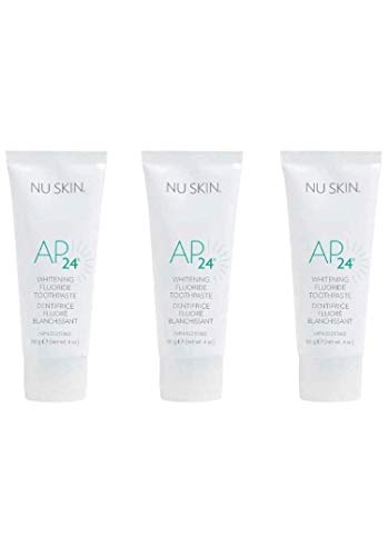 Nu Skin 3 Pack set AP 24 Blanqueamiento flúor pasta de dientes