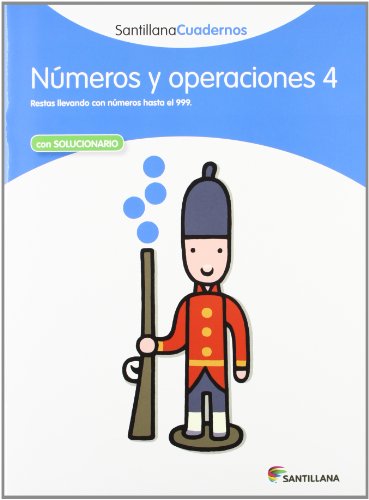 NUMEROS Y OPERACIONES 4 SANTILLANA CUADERNOS - 9788468012308