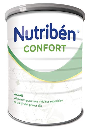 Nutribén Confort, Leche de continuación para bebé, AC/AE, 800 gr. Nutribén Confort, Leche de continuación para bebé, AC/AE, 800 gr.
