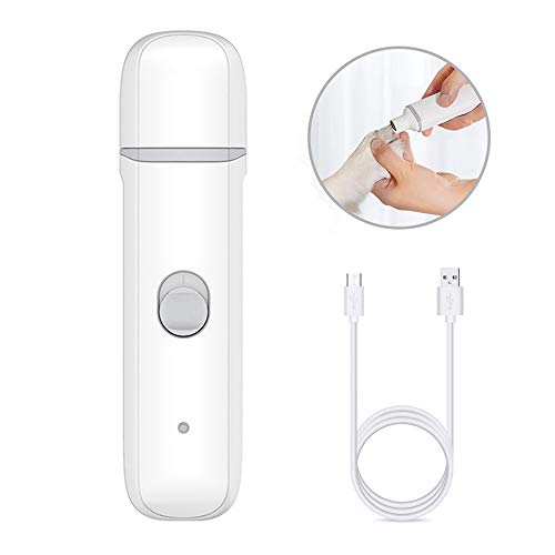 para Mijia Pawbby Lima de Uñas para Mascotas, Amoladora Eléctrica para Perros Gatos, 50 db Super Silencioso y Profesional de 2 Velocidades Recargable Cortauñas Perros para Mijia Pawbby Lima de Uñas para Mascotas, Amoladora Eléctrica para Perros Gatos, 50 db Super Silencioso y Profesional de 2 Velocidades Recargable Cortauñas Perros