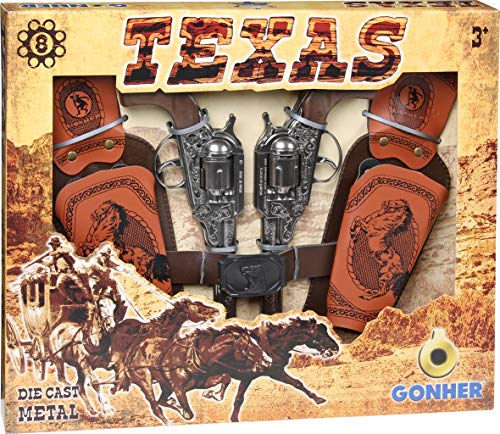 Partner Jouet-ser Cowboy Pistola, Multicolor, sin Talla (GONHER A0200096)